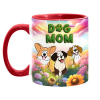 Personalized Gift For Dog Lovers Dog Mom Colorful Mug 32633 thumb 1