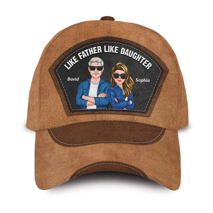 Personalized Like Father Like Daughter Cap 32648 1