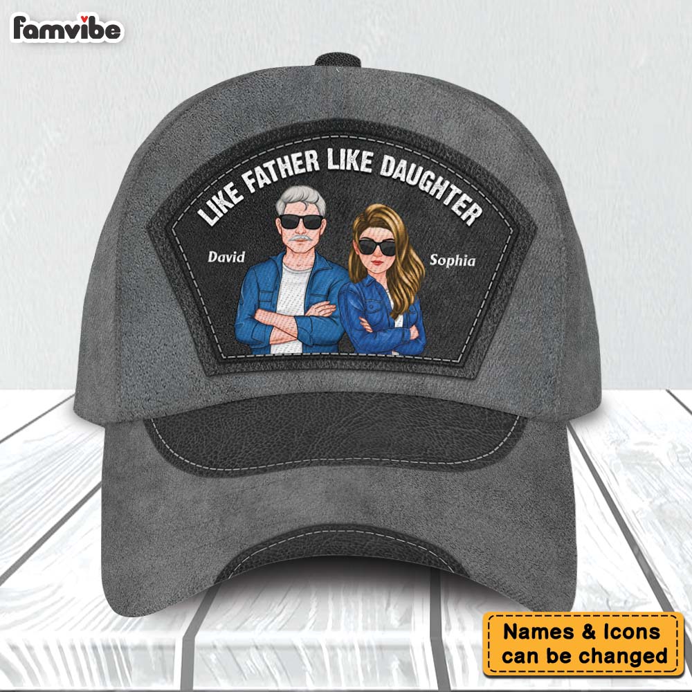 Personalized Like Father Like Daughter Cap 32648 Primary Mockup