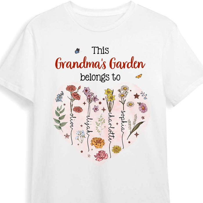 Personalized Gift For Grandma's Garden Belongs To Shirt - Hoodie - Sweatshirt 32649 1