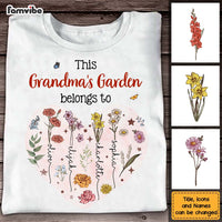 Personalized Gift For Grandma's Garden Belongs To Shirt - Hoodie - Sweatshirt 32649 thumb 1