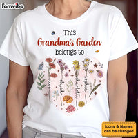 Personalized Gift For Grandma's Garden Belongs To Shirt - Hoodie - Sweatshirt 32649 thumb 1