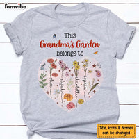 Personalized Gift For Grandma's Garden Belongs To Shirt - Hoodie - Sweatshirt 32649 thumb 1