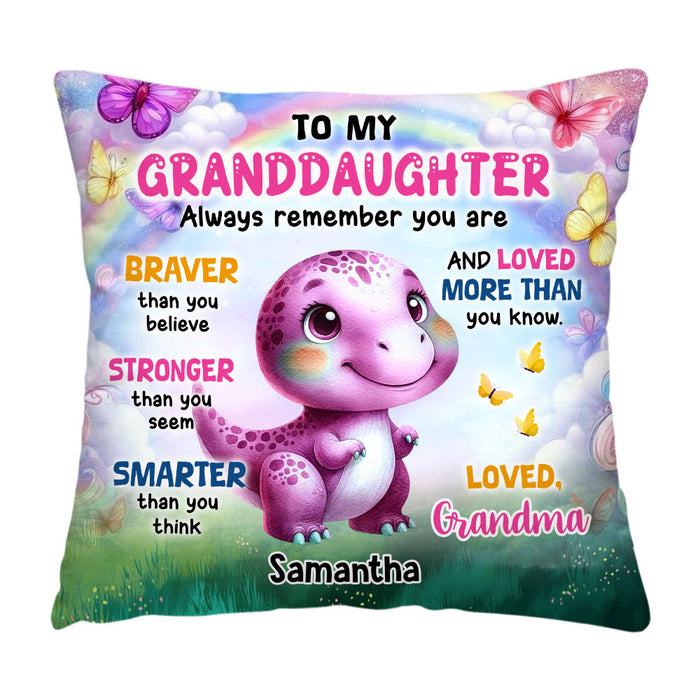 Personalized Gift For Grandson Always Remember You Are Pillow 32650 1