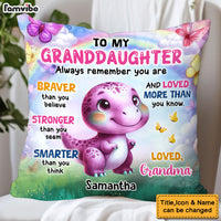 Personalized Gift For Grandson Always Remember You Are Pillow 32650 thumb 1