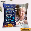 Personalized Gift For Lost Mom Memorial Photo Upload Pillow 32653 1