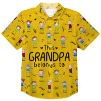 Personalized Gift for Grandpa Belongs To Hawaiian Shirt 32654 thumb 1