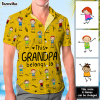 Personalized Gift for Grandpa Belongs To Hawaiian Shirt 32654 thumb 1