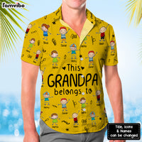 Personalized Gift for Grandpa Belongs To Hawaiian Shirt 32654 thumb 1