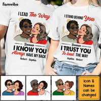 Personalized Gift For Couple I Lead The Way Gift For Couple T Shirt 32660 thumb 1