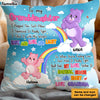 Personalized Gift For Granddaughter Colorful Bear Hug This Pillow 32665 1