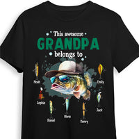 Personalized Gift For Fishing Grandpa Belongs To Shirt - Hoodie - Sweatshirt 32668 thumb 1
