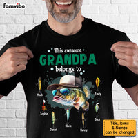 Personalized Gift For Fishing Grandpa Belongs To Shirt - Hoodie - Sweatshirt 32668 thumb 1