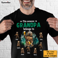 Personalized Gift For Fishing Grandpa Belongs To Shirt - Hoodie - Sweatshirt 32668 thumb 1