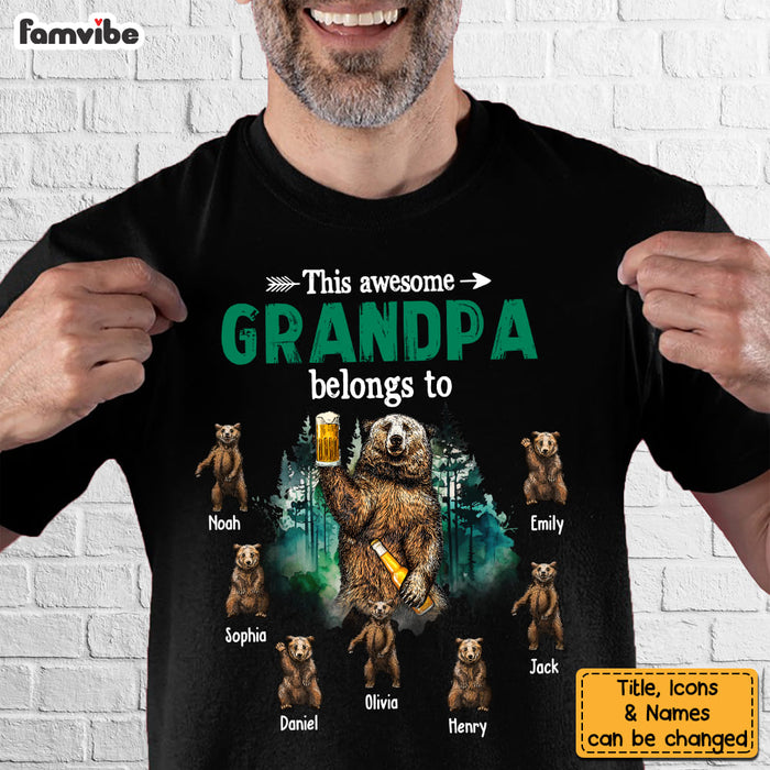 Personalized Gift For Fishing Grandpa Belongs To Shirt - Hoodie - Sweatshirt 32668 1