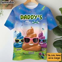 Gift For Dad Funny Little Sh*t All-over Print All-over Print T Shirt - Hoodie - Sweatshirt 32677 thumb 1