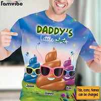 Gift For Dad Funny Little Sh*t All-over Print All-over Print T Shirt - Hoodie - Sweatshirt 32677 thumb 1