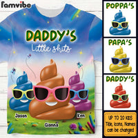 Gift For Dad Funny Little Sh*t All-over Print All-over Print T Shirt - Hoodie - Sweatshirt 32677 thumb 1