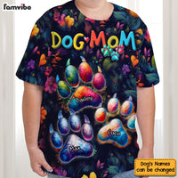 Gift for Dog Mom Adorable Paw Print All-over Print T Shirt - Hoodie - Sweatshirt 32681 thumb 1