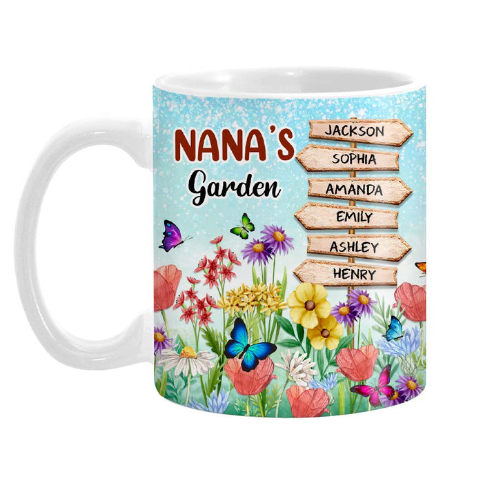Personalized Gift For Grandma's Garden Mug 32682 1