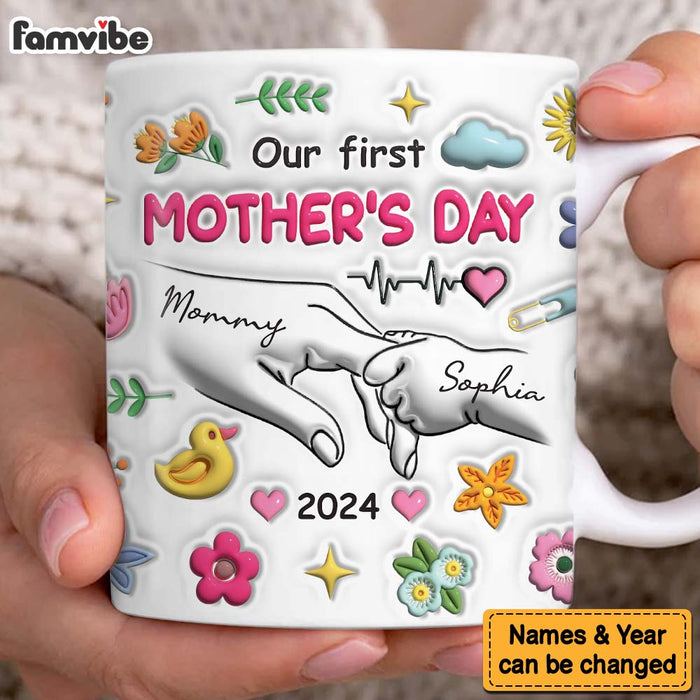 Personalized Gift For First Mother's Day Mug 32683 1