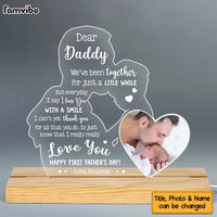 Personalized Gift For First Father's Day Thank You For All Plaque LED Lamp Night Light 32686 thumb 1