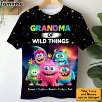 Personalized Gift For Grandma Of  Wild Things All-over Print T Shirt - Hoodie - Sweatshirt 32687 thumb 1