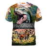 Personalized Gift For Papasaurus All-over Print T Shirt 32689 1