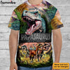 Personalized Gift For Papasaurus All-over Print T Shirt 32689 1