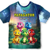 Personalized Gift For Grandpa Papagator Belongs To All-over Print T Shirt - Hoodie - Sweatshirt 32691 1