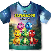 Personalized Gift For Grandpa Papagator Belongs To All-over Print T Shirt - Hoodie - Sweatshirt 32691 thumb 1