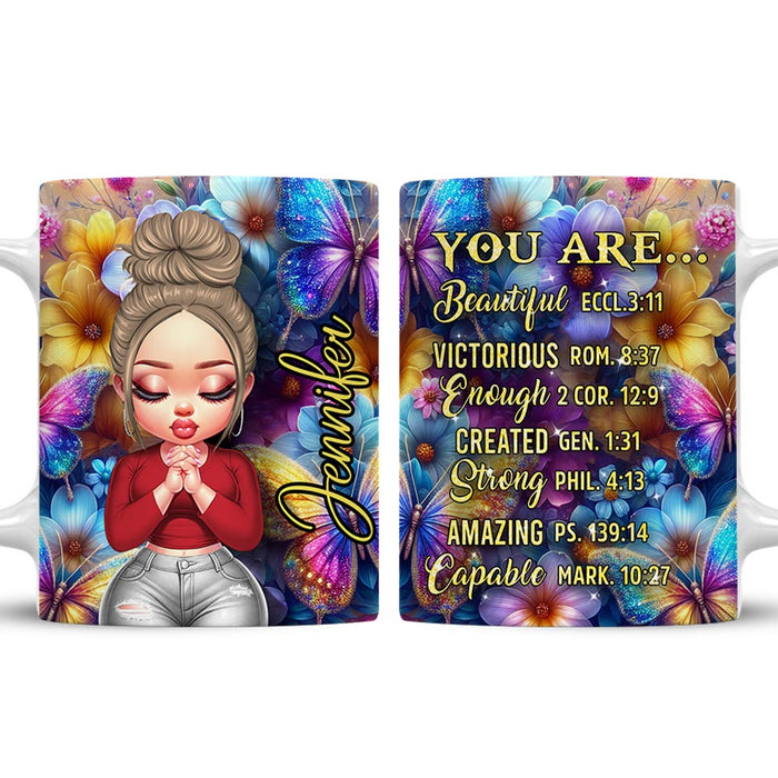 Personalized Gift For Daughter You Are Bible Verses Mug 32694 1
