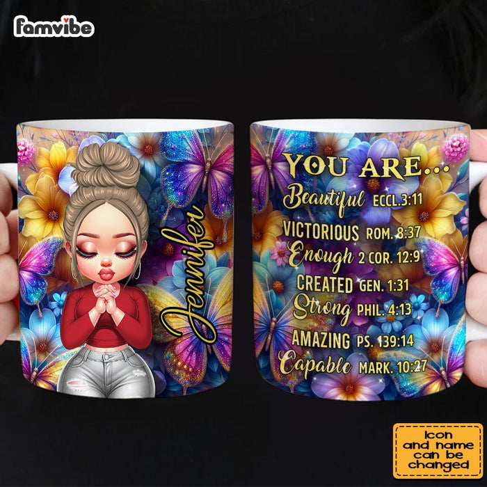 Personalized Gift For Daughter You Are Bible Verses Mug 32694 1