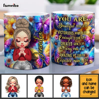 Personalized Gift For Daughter You Are Bible Verses Mug 32694 thumb 1