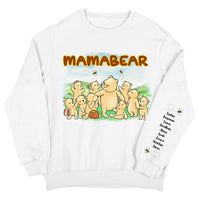 Personalized Gift For Grandma Bear Unisex Sleeve Printed Standard Sweatshirt 32697 thumb 1