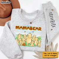 Personalized Gift For Grandma Bear Unisex Sleeve Printed Standard Sweatshirt 32697 thumb 1