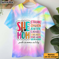 Personalized She Is Mom All-over Print T Shirt - Hoodie - Sweatshirt 32698 thumb 1