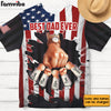 Personalized Gift For Dad US Flag Kids Fist Bump All-over Print T Shirt 32704 1
