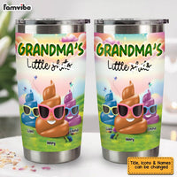 Personalized Gift For Grandma Funny Little Things Steel Tumbler 32706 thumb 1