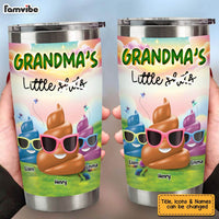 Personalized Gift For Grandma Funny Little Things Steel Tumbler 32706 thumb 1