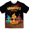 Personalized Gift For Grandpa Funny Little Sh*t All-over Print T Shirt - Hoodie - Sweatshirt 32707 1