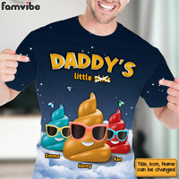Gift For Dad Funny Little Sh*t All-over Print T Shirt - Hoodie - Sweatshirt 32708 thumb 1