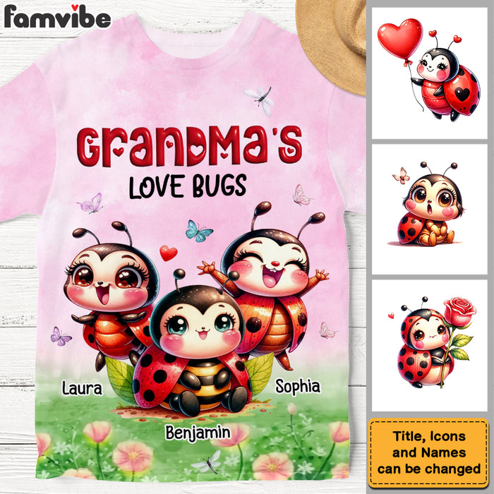 Personalized Gift For Grandma Blessed To Be Called All-over Print T Shirt 32550 32710 1