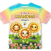 Personalized Gift For Grandma This Sunflowers Belongs To All-over Print T Shirt 32712 1