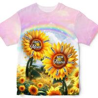 Personalized Gift For Grandma First Mom Now Nana Sunflowers All-over Print T Shirt - Hoodie - Sweatshirt 32713 thumb 1