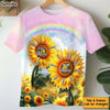 Personalized Gift For Grandma First Mom Now Nana Sunflowers All-over Print T Shirt - Hoodie - Sweatshirt 32713 1