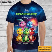 Personalized Gift For Grandpa Papagator Belongs To All-over Print T Shirt - Hoodie - Sweatshirt 32714 thumb 1
