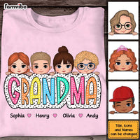 Personalized Gift For Grandma Dalmatian Dots Shirt - Hoodie - Sweatshirt 32718 thumb 1