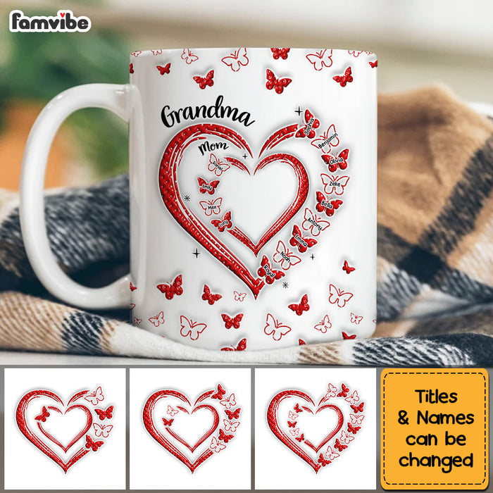 Personalized Gift For Grandma Grandma Butterfly Mug 32720 1