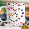 Personalized Gift For Grandma 2 Heart Mug 32721 1